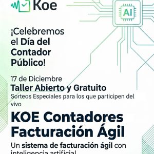 [17/12] ᴋᴏᴇ ᴄᴏɴᴛᴀᴅᴏʀᴇs: ᴜɴ sɪsᴛᴇᴍᴀ ᴅᴇ ғᴀᴄᴛᴜʀᴀᴄɪᴏ́ɴ ᴀ́ɢɪʟ ᴘᴏᴛᴇɴᴄɪᴀᴅᴏ ᴄᴏɴ ɪɴᴛᴇʟɪɢᴇɴᴄɪᴀ ᴀʀᴛɪғɪᴄɪᴀʟ.