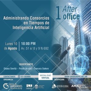 [10/08] 1° After office profesional Administradores de Consorcios 2026